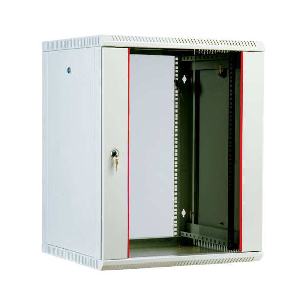 ШРН-М-15.650 ЦМО Шкаф телекоммуникационный настенный разборный 15U (600 × 650) съемные стенки, дверь стекло, серый