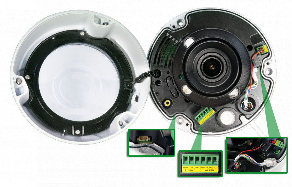 Видеокамера BOLID IP VCI-280-01 профессиональная (2.7-12mm) 8.0Mp protect dome