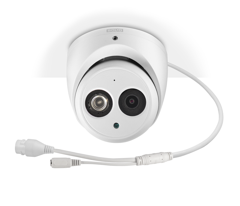 Видеокамера BOLID IP VCI-884 профессиональная (4mm) 8.0Mp dome (Версия 2)