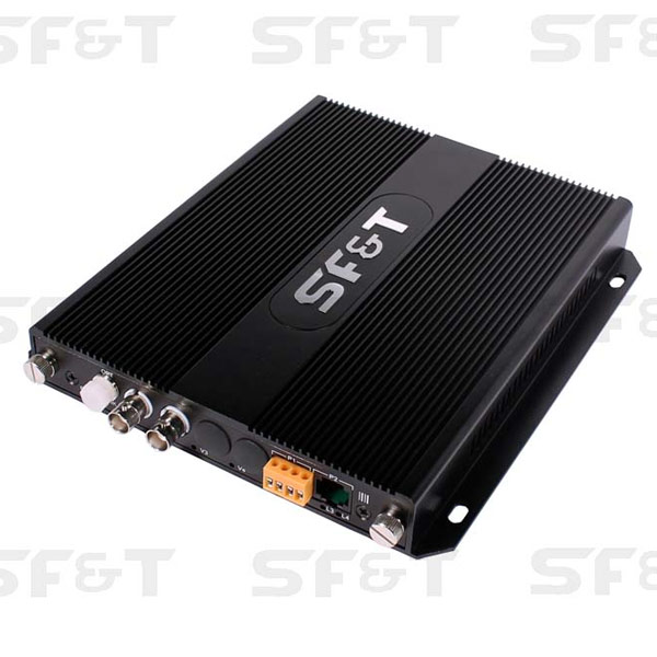 SF&T  SF20S2R  Оптический приёмник 2-х каналов видео (с разрешением до 960H/700ТВЛ) по одномодовому оптоволокну