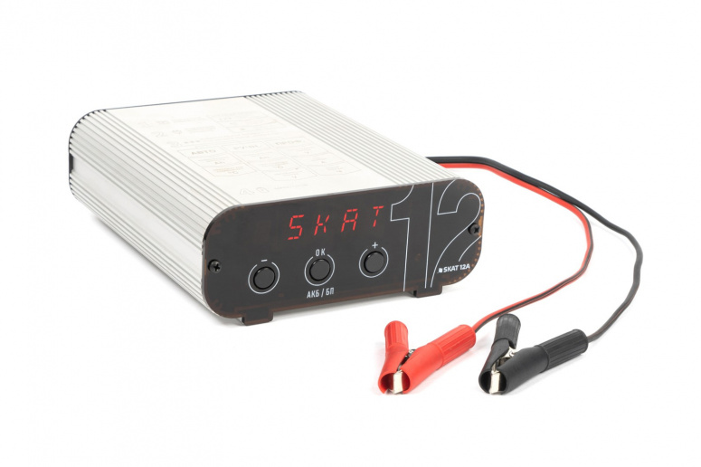SKAT 12А Зарядное устройство для 12В свинцово-кислотных АКБ