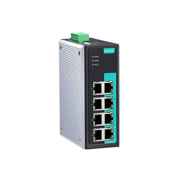 MOXA  EDS-308-T  Коммутатор  Ethernet Switch,with 8 10/100BaseTx ports, -40/+75C