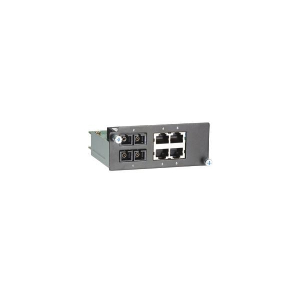 MOXA  PM-7200-2MSC4TX  Модуль  Interface Module, 2 multi mode 100BaseFX ports, SC, and 4 10/100BaseT(X) ports, RJ45