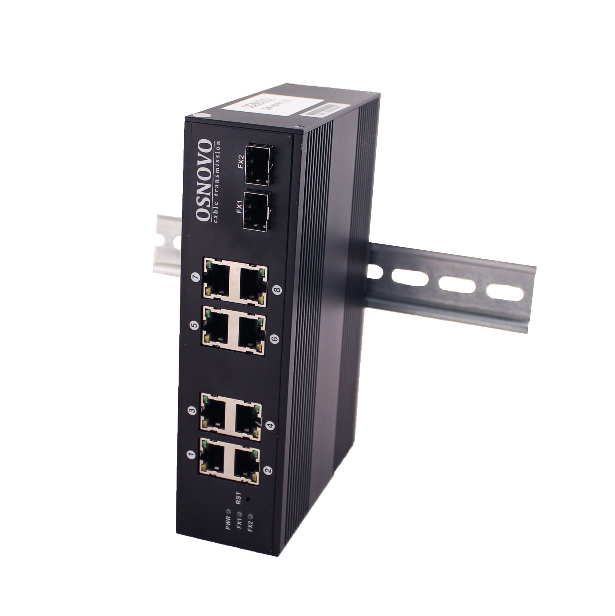 SW-70802/I OSNOVO Промышленный коммутатор Gigabit Ethernet на 10 портов