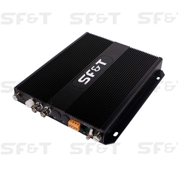 SF&T  SF20S2T  Оптический передатчик 2-х каналов видео (с разрешением до 960H/700ТВЛ) по одномодовому оптоволокну до 20км