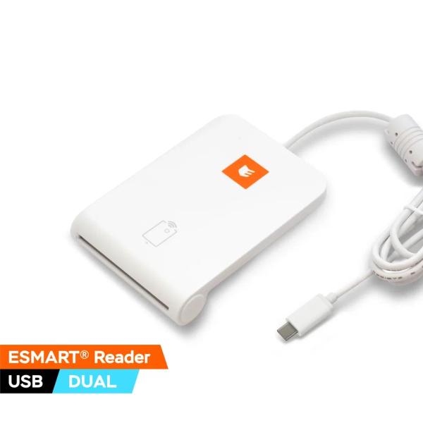 Считыватель ESMART® Reader DUAL серии USB, разъем USB-C [ER7736]