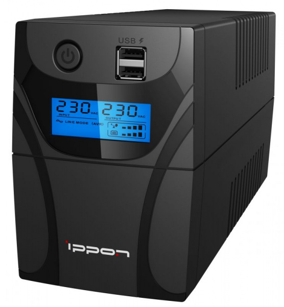 UPS Ippon Back Power Pro II Euro 650 360Вт 650ВА черный (источник бесперебойного питания)