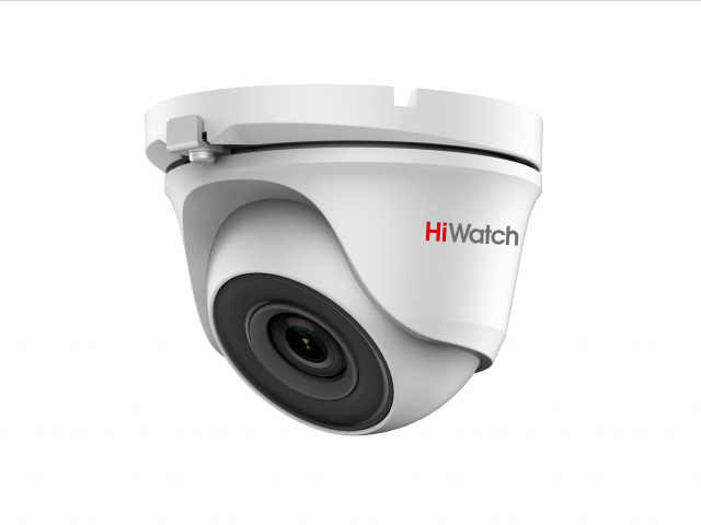 Видеокамера HiWatch TVI DS-T203(B) бюджетная (3.6 mm) 2Mp, dome ball HD-TVI/AHD/CVI/CVBS