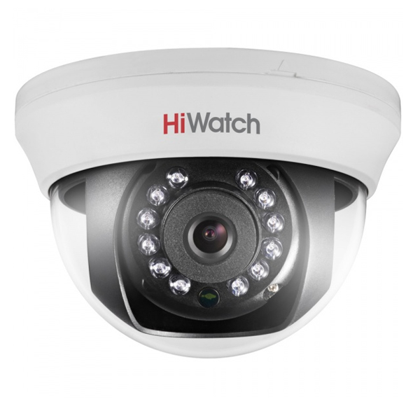 Видеокамера HiWatch TVI DS-T101 бюджетная (2.8 mm) 1Mp, dome HD-TVI/CVBS
