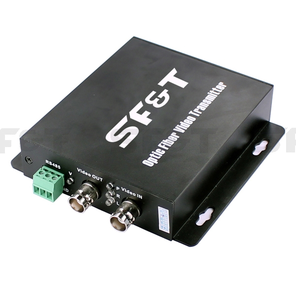 SF&T  SFS11S5T  Оптический передатчик SF&T для передачи 1 канала видео HD-SDI и RS-485 по одному волокну одномодового оптического кабеля до 20км