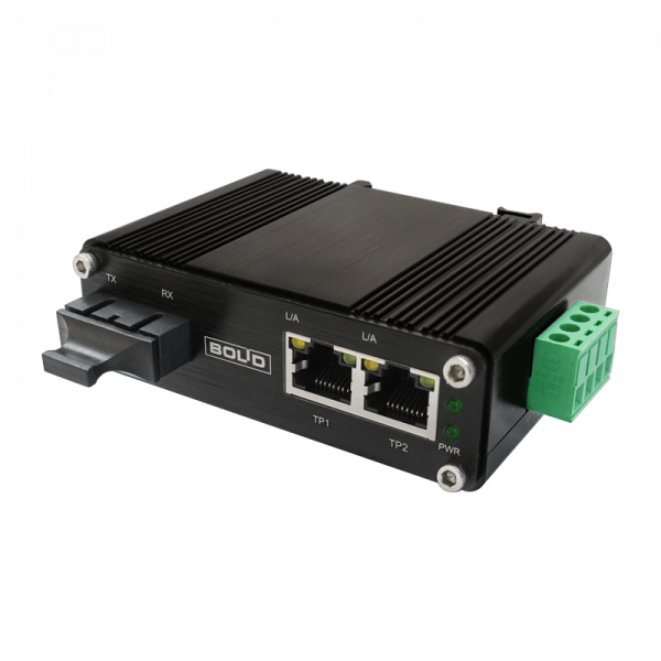 Ethernet-FX-SM40SA Преобразователь Ethernet 10/100 Мбит/с в оптику (кор. 20 шт.)