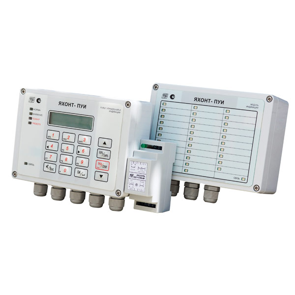 Яхонт ПУИ - Пульт управления и индикации. Индикация текущих событий, управление приборами в сети, ве