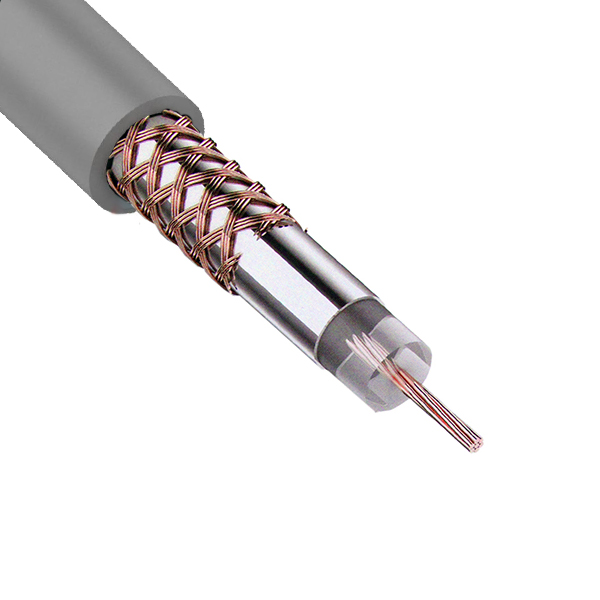 RG-58 U 50 Ом (бухта 100м), кабель белый многопроволочный CXC-5110.0X.0B NETKO 53773