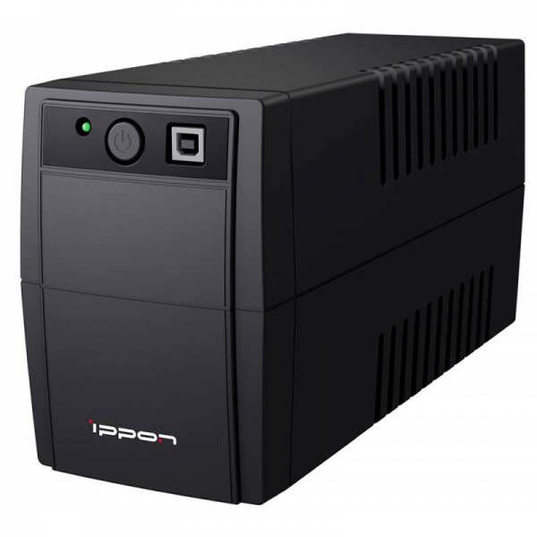UPS Ippon Back Basic 650 360Вт 650ВА черный (источник бесперебойного питания)