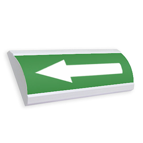 Табло ЛЮКС-12 МС "Стрелка влево" 300х100х25мм, 12В, IP55, повышен. яркость свечения