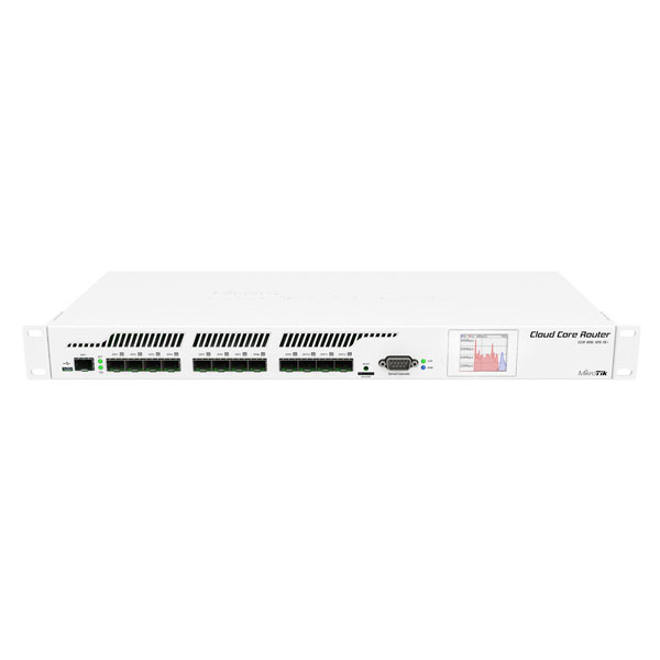 MikroTik  CCR1016-12S-1S+  Маршрутизатор Cloud Core Router 1016-12S-1S+ with Tilera Tile-Gx16 CPU (1