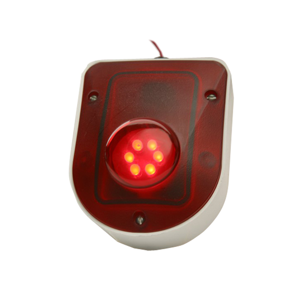 ОПОП1-5-12/24В, 50 мА, IP65 Оповещатель световой, герметичный, красный индикатор, 12/24В