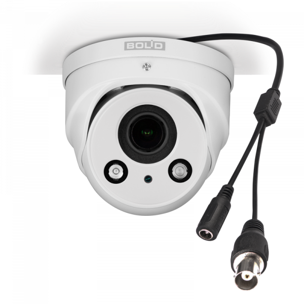 Видеокамера BOLID VCG-820-01  (версия 2) профессиональная (2.7-13.5mm) 2.0Mp dome TVI/AHD/CVI/CVBS