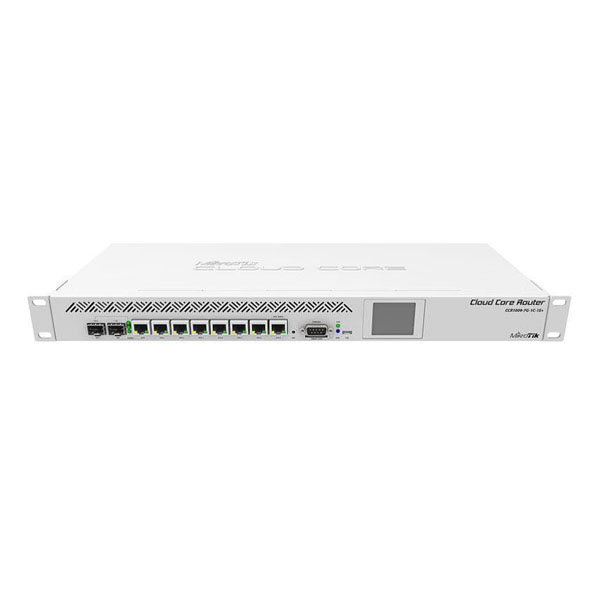 MikroTik  CCR1009-7G-1C-1S+  Маршрутизатор Cloud Core Router 1009-7G-1C-1S+ with Tilera Tile-Gx9 CPU