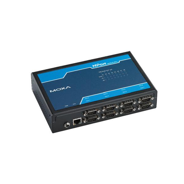 MOXA  NPort 5650-8-DTL  Сервер  8 Port Lite RS-232/422/485 desktop device server, DB9, 12~48 VDC