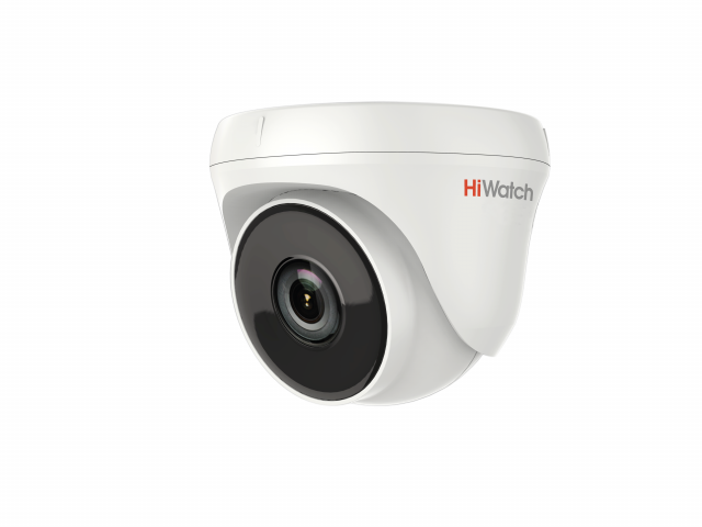 Видеокамера HiWatch TVI DS-T233 бюджетная (6 mm) 2Mp, dome ball HD-TVI