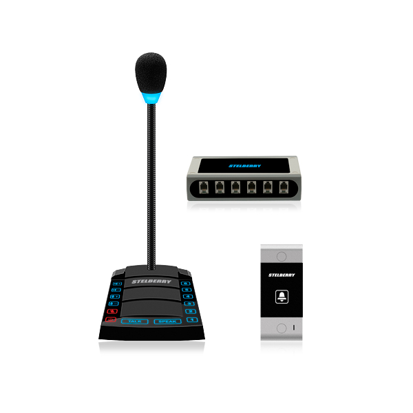 Переговорное устройство S-660 "клиент-кассир" (Громкое оповещение + режим "Симплекс") для АЗС