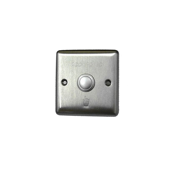 Кнопка выхода AT-H801 B (НЗ/НО) 86x86 врезная