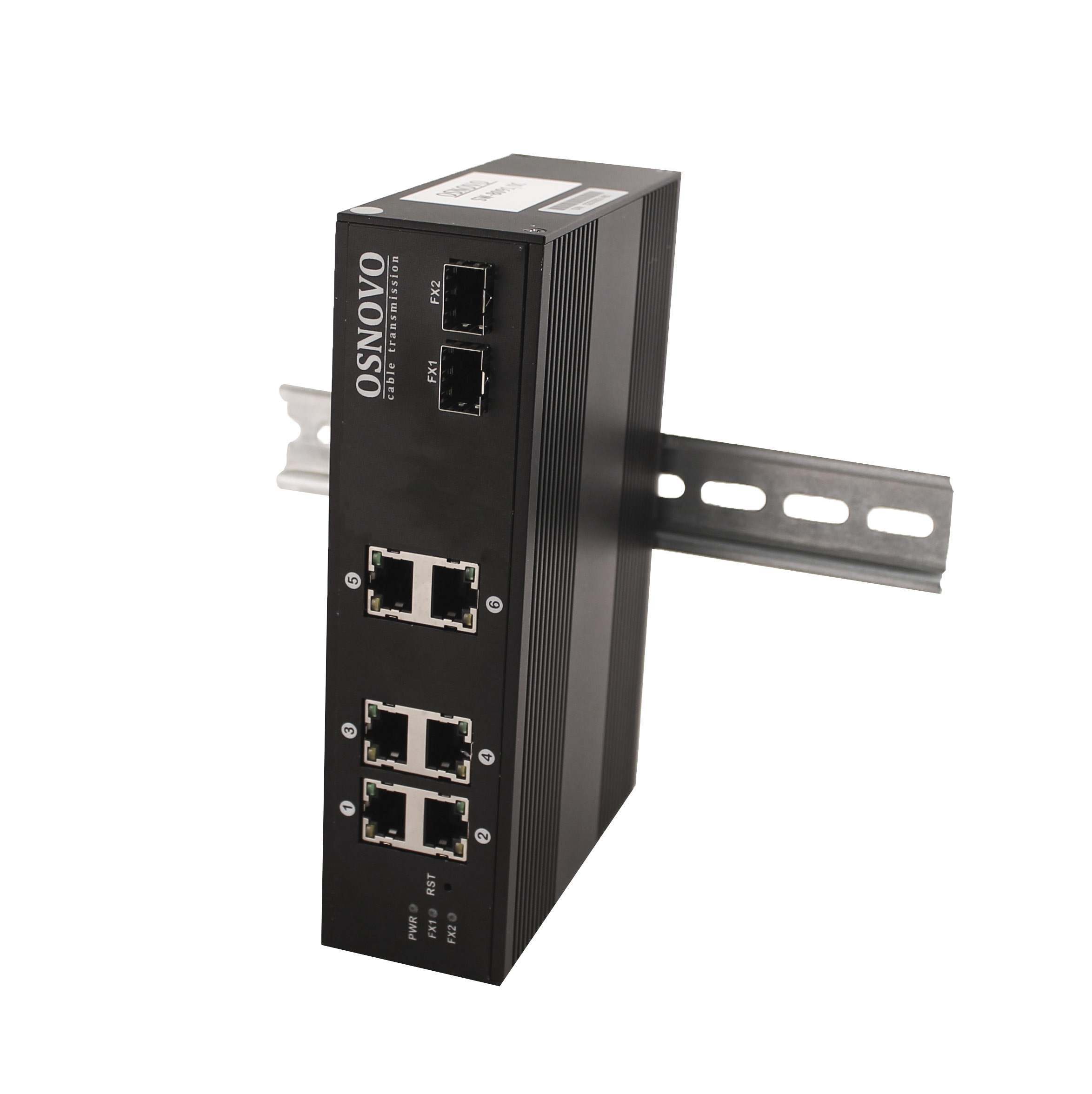 SW-8062/IC OSNOVO Промышленный PoE коммутатор Gigabit Ethernet на 8 портов