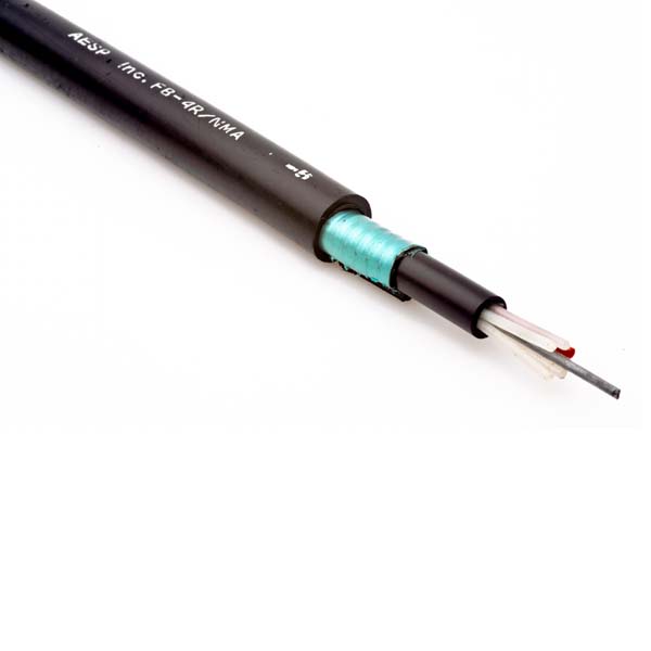 FB-4R/NMA-S AESP Оптический кабель одномод. 9/125, бронированный гофрированной стальной лентой, для