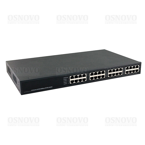 Midspan-16/250RG OSNOVO Midspan-16/250RG PoE-инжектор Gigabit Ethernet на 16 портов