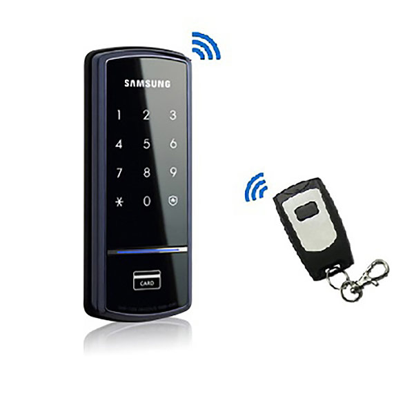 Электронный накладной дверной замок Samsung SHS-1321W XAK/EN
