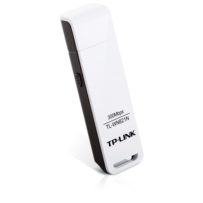 TP-Link  TL-WN821N  USB-адаптер беспроводной (до 300Мбит/с)