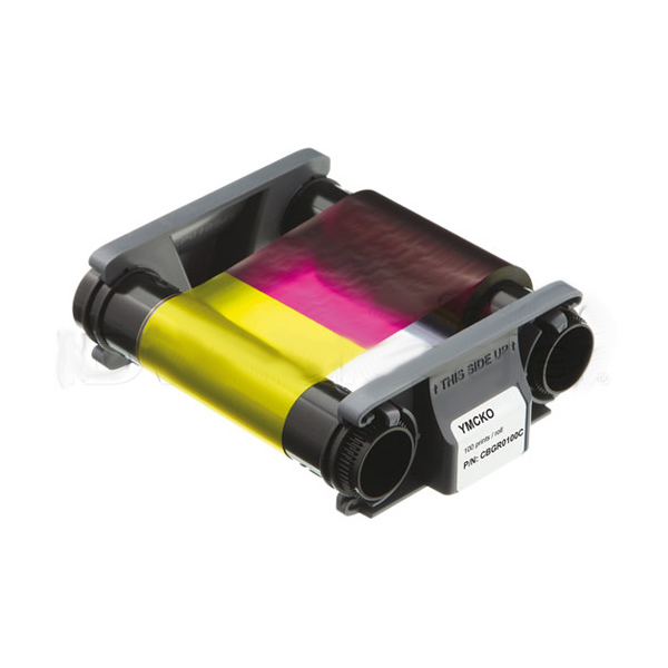 Лента для полноцветной печати (Badgy) CBGR0100C / YMCKO Color Ribbon 100