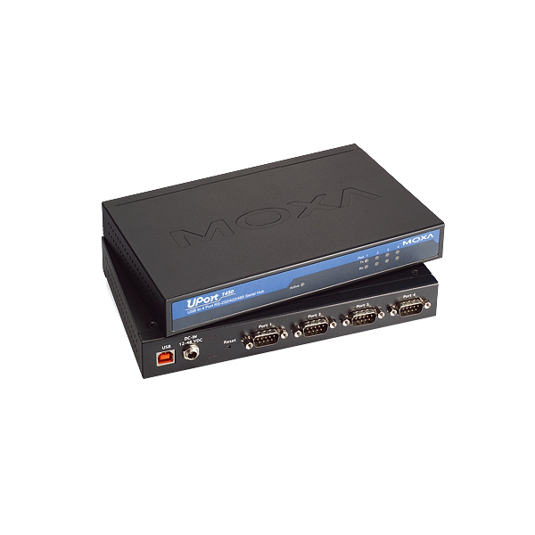 MOXA  UPort 1450I  Преобразователь  USB to 4-port RS-232/422/485,921.6Kbps,15KV Protection,Isolation,miniDB9F-to-TB