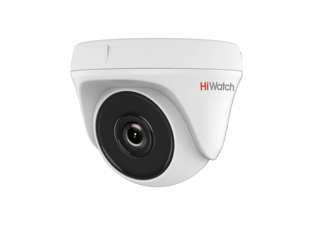 Видеокамера HiWatch TVI DS-T133 бюджетная (2.8 mm) 1Mp, dome ball HD-TVI/CVBS