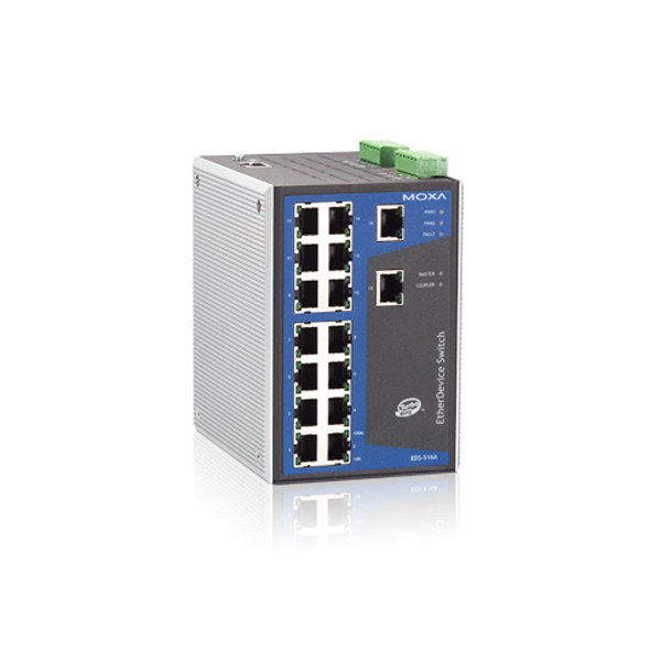 MOXA  EDS-516A  Коммутатор Ethernet switch 16 10/100 BaseTx