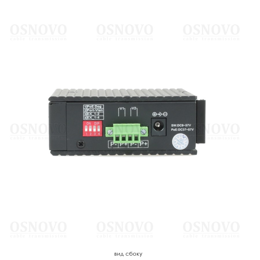 SW-70500-I OSNOVO Промышленный коммутатор Gigabit Ethernet на 5GE RJ45 портов