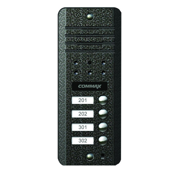 Панель в/домофона Commax DRC-4DC (антивандальная) (черный) NTSC