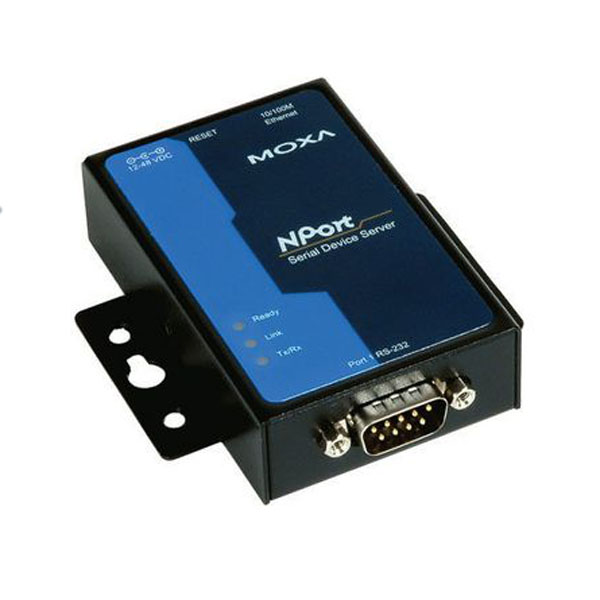 MOXA  NPort 5250A-T  Сервер  2 port RS-232/422/485 advanced, DB9, t:-40/+75