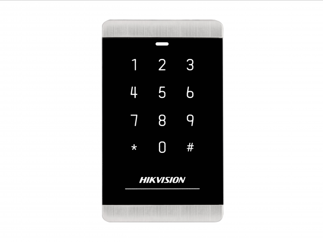 Hikvision DS-K1103MK  считыватель Mifare карт с сенсорной клавиатурой