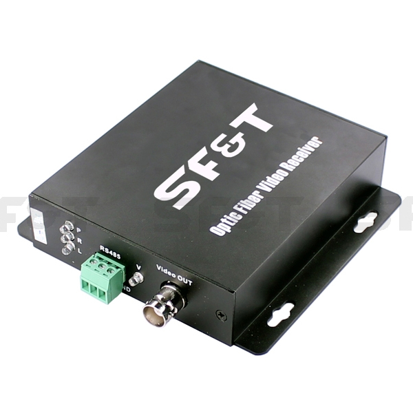 SF&T  SFS11S5R  Оптический приёмник SF&T для передачи 1 канала видео HD-SDI и RS-485 по одному волокну одномодового оптического кабеля до 20км