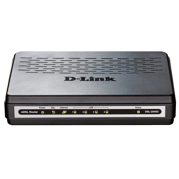 D-Link  DSL-2540U/BA/T1D  Маршрутизатор ADSL/ADSL2/ADSL2+