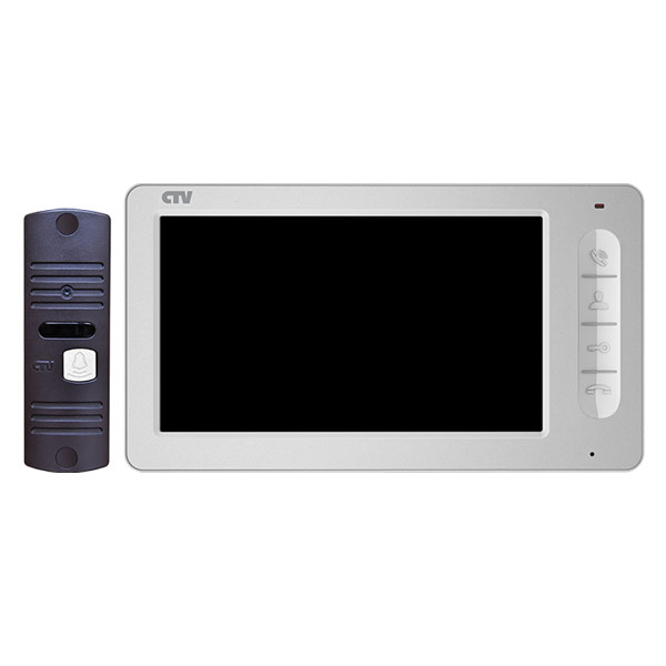 Комплект монитор+вызывная панель CTV-DP2101 (белый)