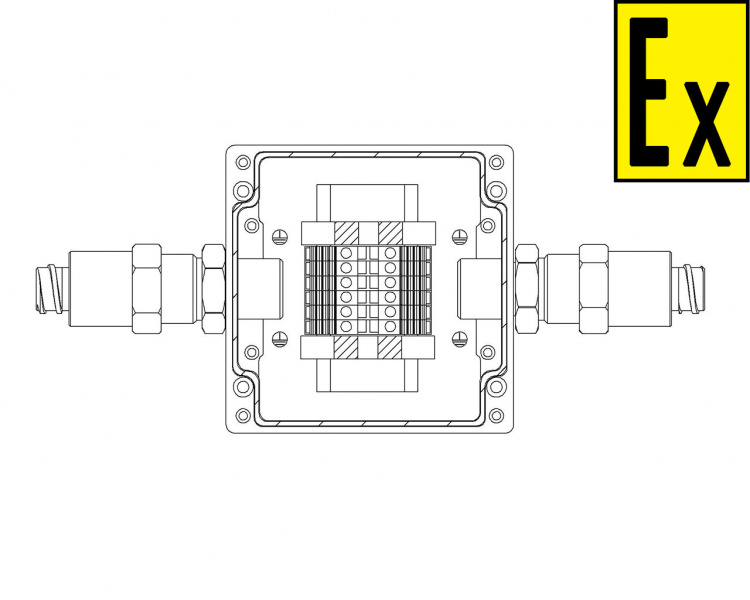 КВМК 601 Коробка взрывозащищенная