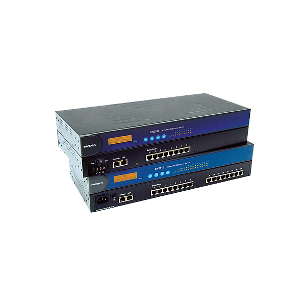 MOXA  CN2650I-16-2AC  Сервер  16 ports RS-232/422/485 server with DB9, Dual 100-200VAC input with adapter with 2 KV