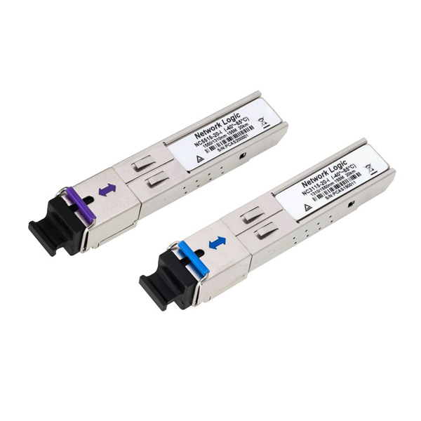 SFG-W02/A-DI (NC3112-20-DI) NSGate SFP модуль одноволоконный, 1.25 Gbps, 1310Tx/ 1550Rx,  SM, SC, IND, 20 км/14dB, DMI